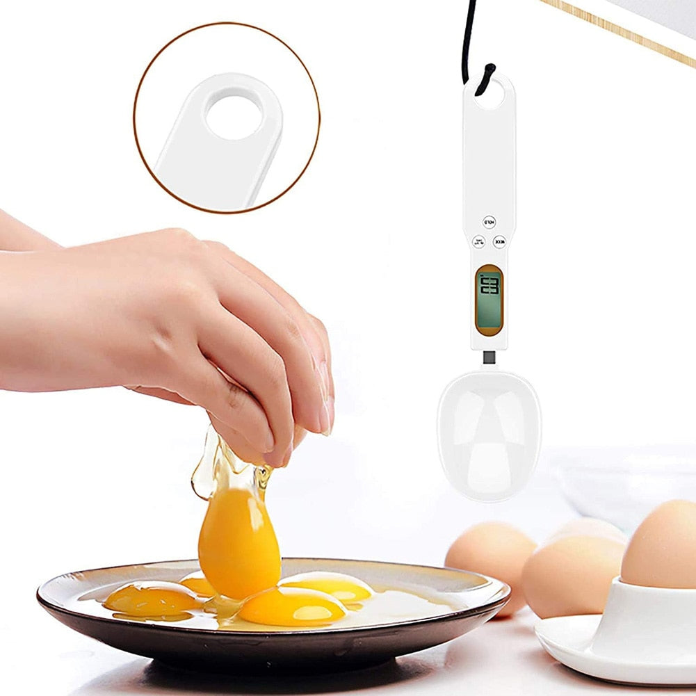 LCD Digital Kitchen Scale Spoon