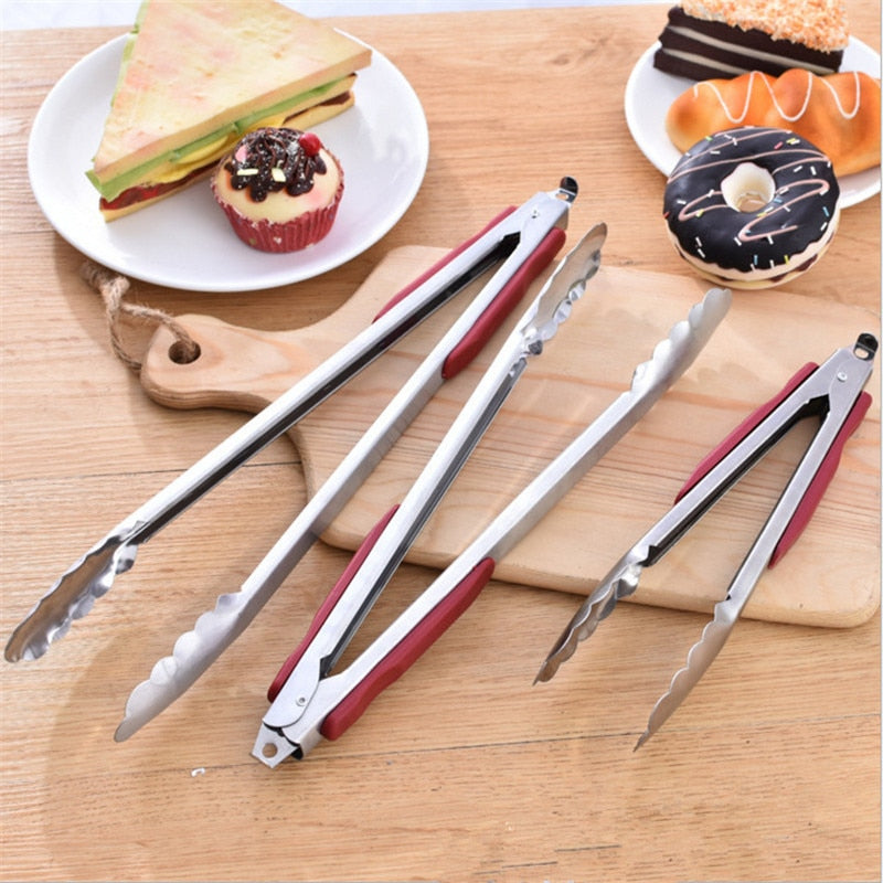 Stainless Steel BBQ Grilling Tong