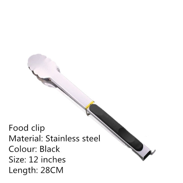 Stainless Steel BBQ Grilling Tong