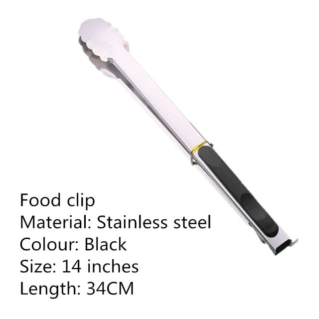 Stainless Steel BBQ Grilling Tong