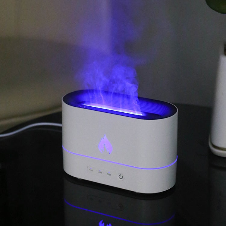 Oil Diffuser Simulation Flame Ultrasonic Humidifier