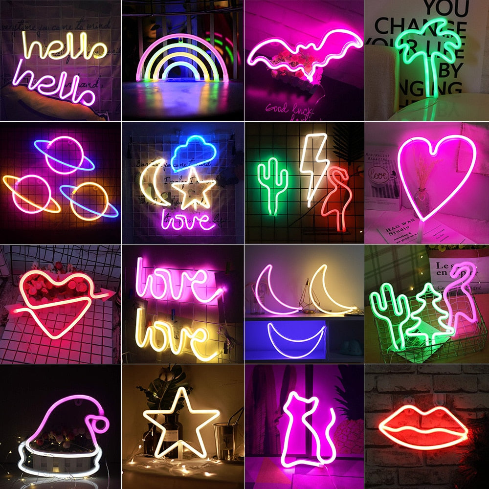 LED Cloud Design Neon Sign